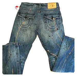True Religion Straight Leg Jeans